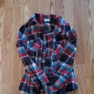 Button Down Plaid Shirt